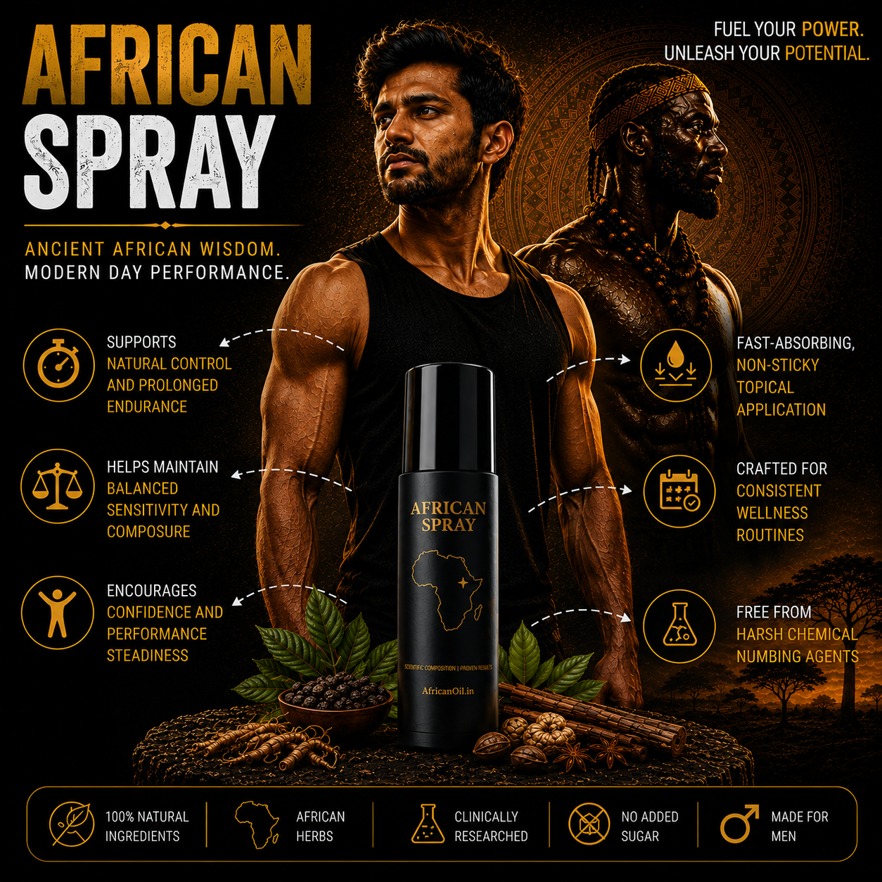 African 1 Hour Spray